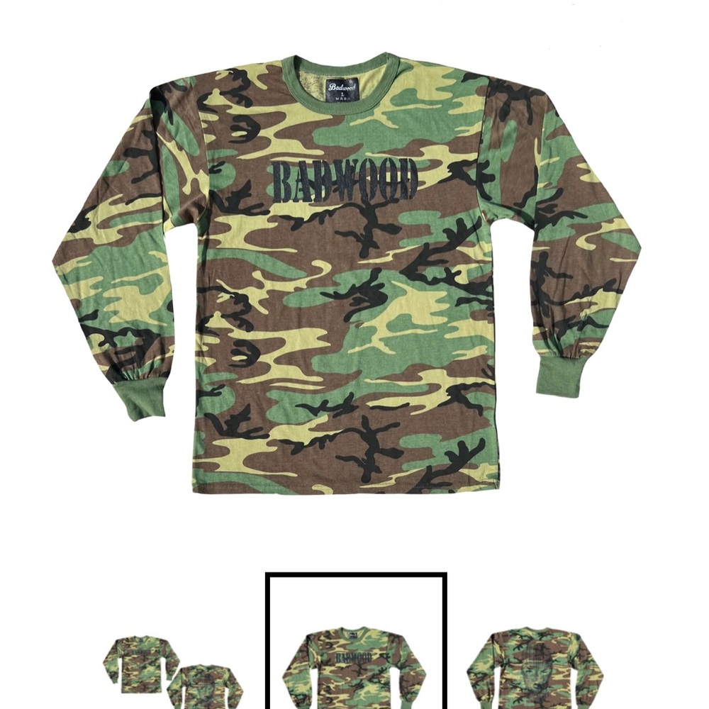 Badwood camo shirt